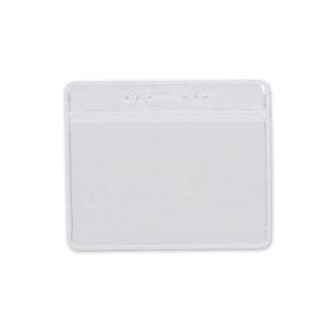 Clear Bar Horizontal Badge Holder - 50 Pack