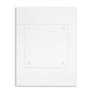 ClearLook Wall Mount - Frosted Stock Paper Refill (for 6" x 6")