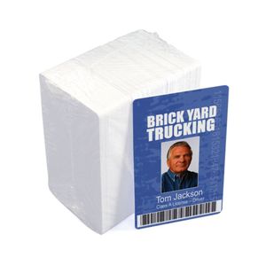 30 mil White Composite Plastic ID Card