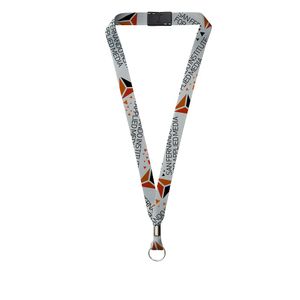 3/4" Poly-Satin Dye-Sub 5-Day Custom Lanyard