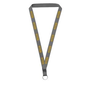 3/4" Nylon Screen Print Custom Lanyard