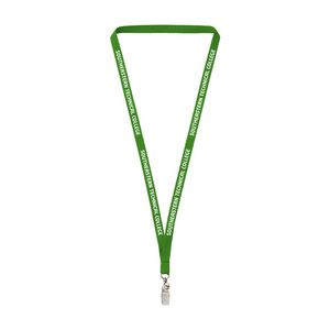 1/2" Polyester Embroidered Custom Lanyard