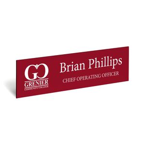 Engraved Nameplate Only