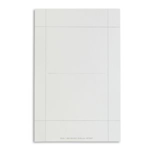 Visitor Express Blank Name Badge Stock