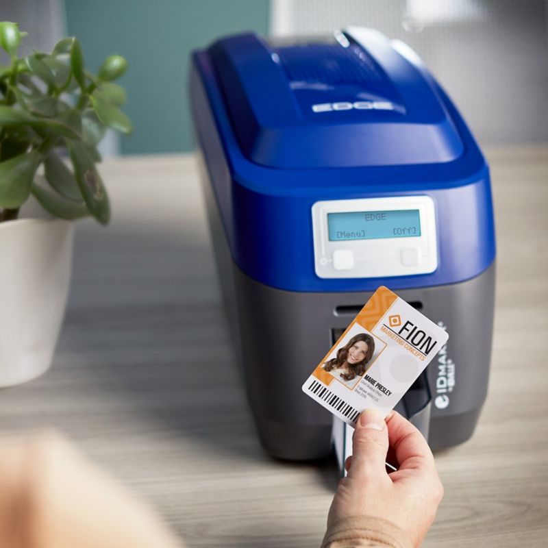 ID Maker Edge 1-Sided ID Card Printer System - IDville