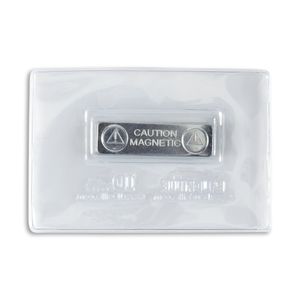Vinyl Magnetic Badge Holder Credit Card Sized - 25 Pack