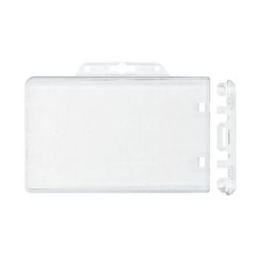 Horizontal Perma-Lock Proximity Badge Holder - 50 Pack