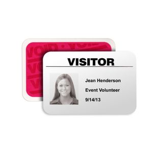 Self-Expiring Thermal Print Badges