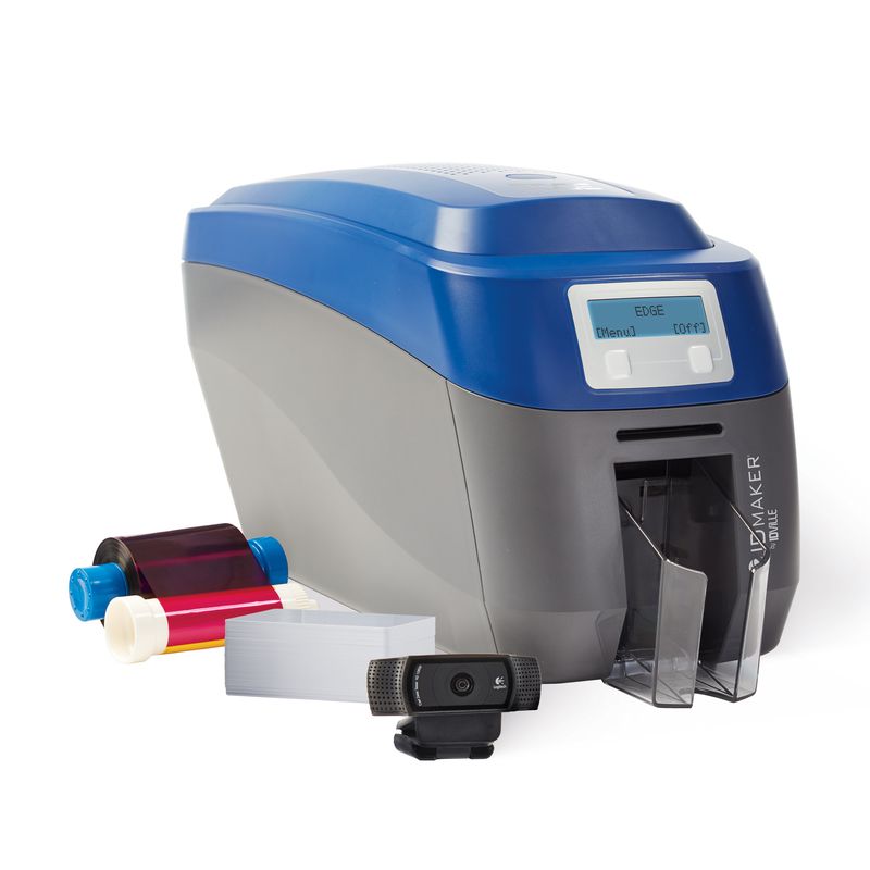 ID Maker Edge 1Sided ID Card Printer System IDville