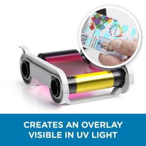 ID Maker Primacy Infinity YMCKOO UV Printer Ribbon